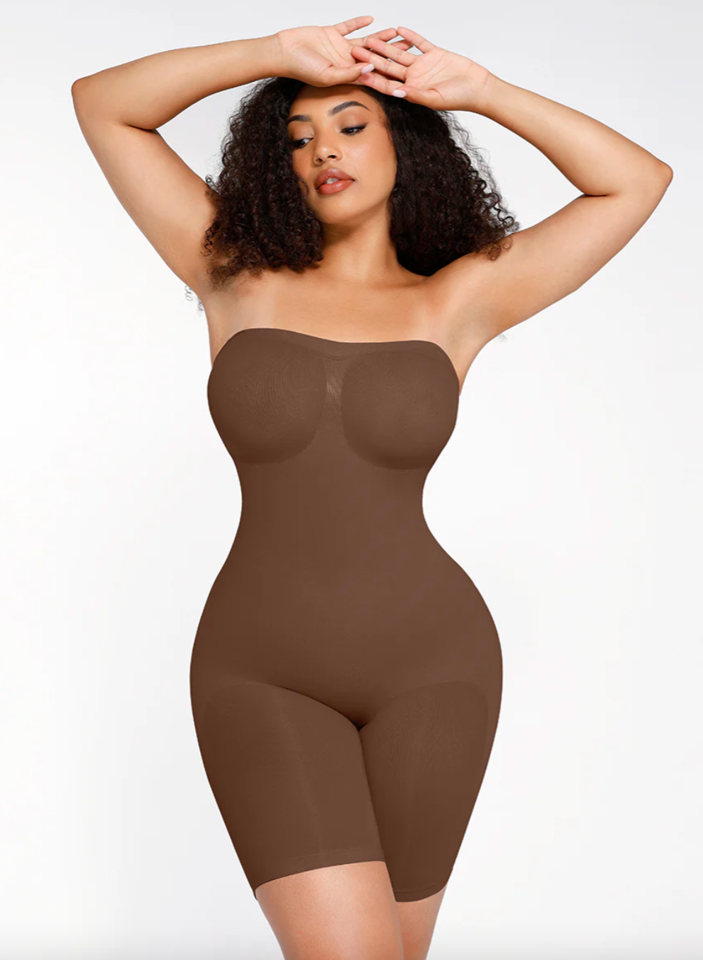 Strapless Full Body Tummy Control Bodysuit Shapewear