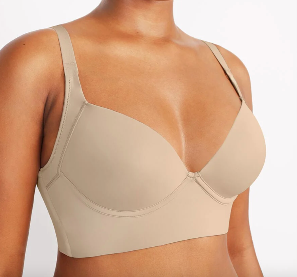 Deep Cup Bra Hides Back Fat